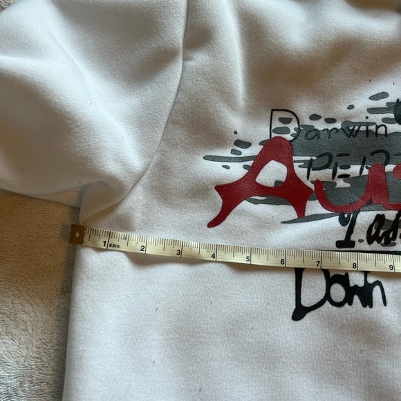 Boss Kangaroo Australia White Zipper hoodie Size XL - Picture 6 of 12